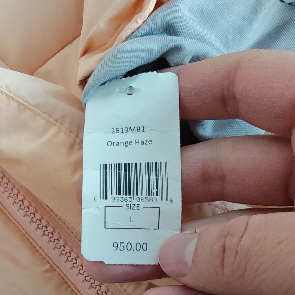 Canada Goose Brand New Orange Haze Everett Puffer With White Label - Picture 7 of 9